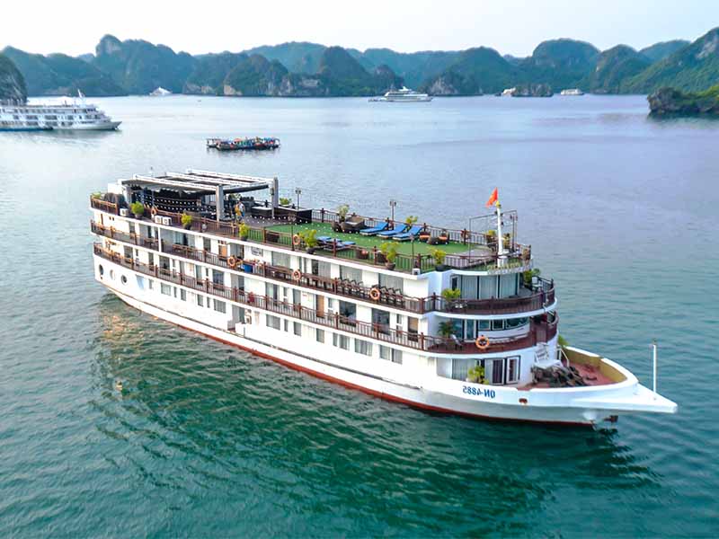 Amanda Halong Cruise - 3 Days 2 Nights - Halong Bay & Lan Ha Bay