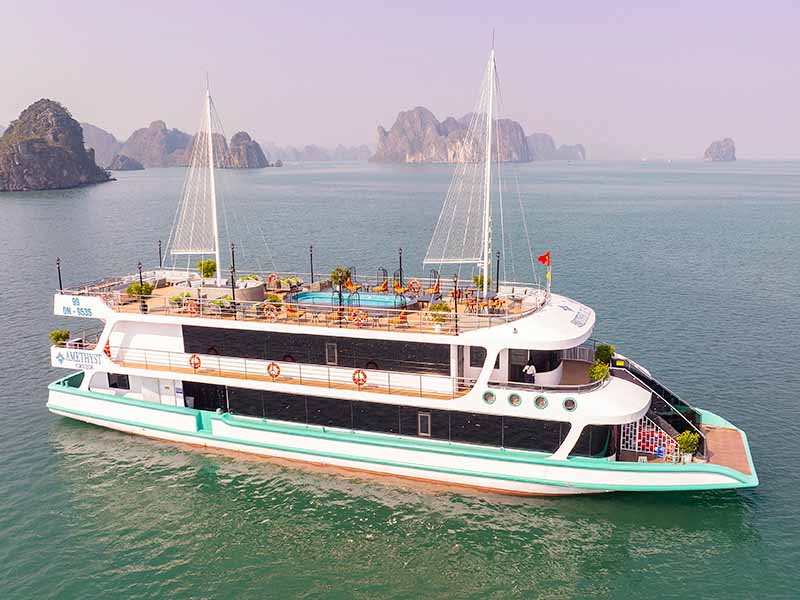 Amethyst Cruise - 1 Day Tour - Halong Bay