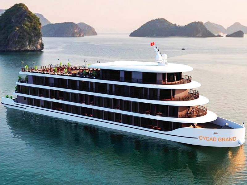 Cycad Grand Cruise - The Peak of Serenity - 3 Days 2 Nights - Bai Tu Long Bay