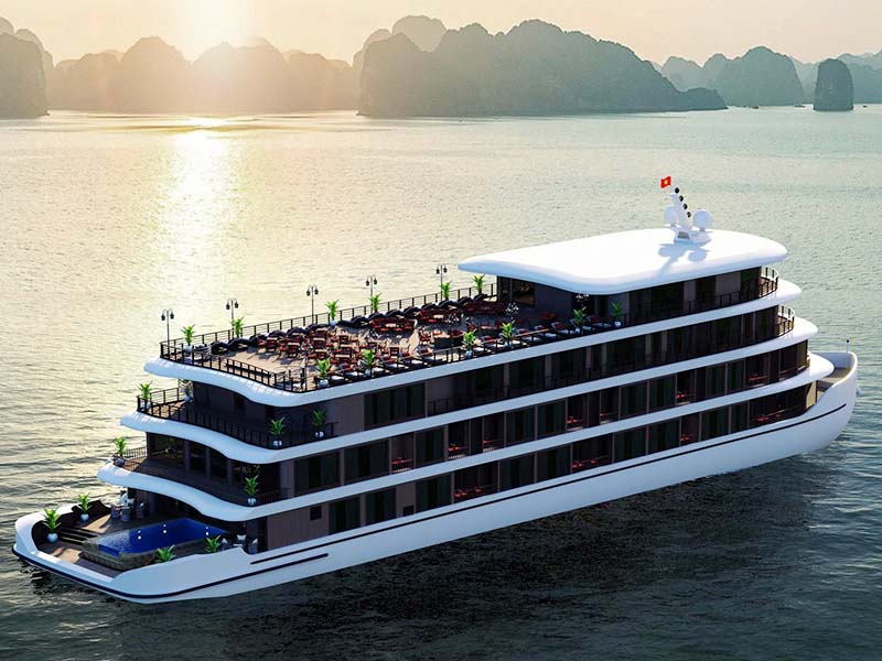 Cycad Grand Cruise - The Peak of Serenity - Bai Tu Long Bay - 2 Days 1 Night