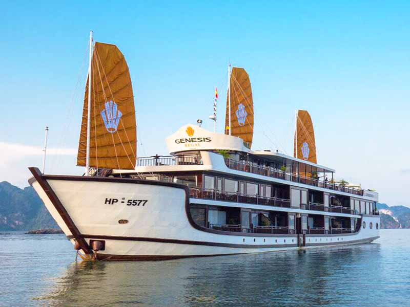 Genesis Regal Luxury Cruise - 3 Days 2 Nights - Halong Bay & Lan Ha Bay