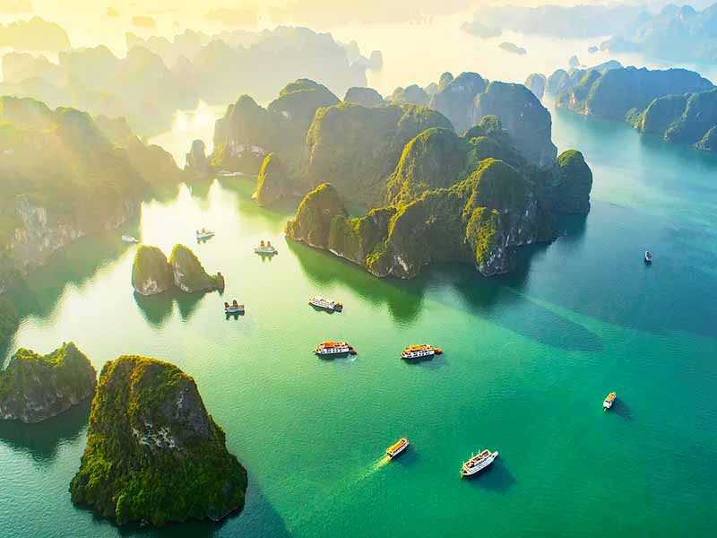 Halong Bay Cruise Package - 4 Days 3 Nights: Hanoi - Ninh Binh - Halong Bay & Lanha Bay - Hanoi