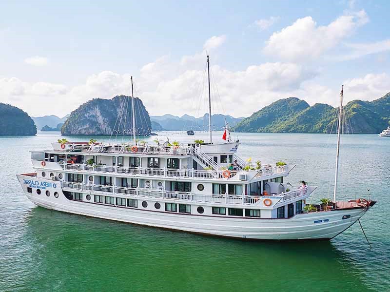 Hera Classic Boutique Cruise - 2 Days 1 Night - Halong Bay