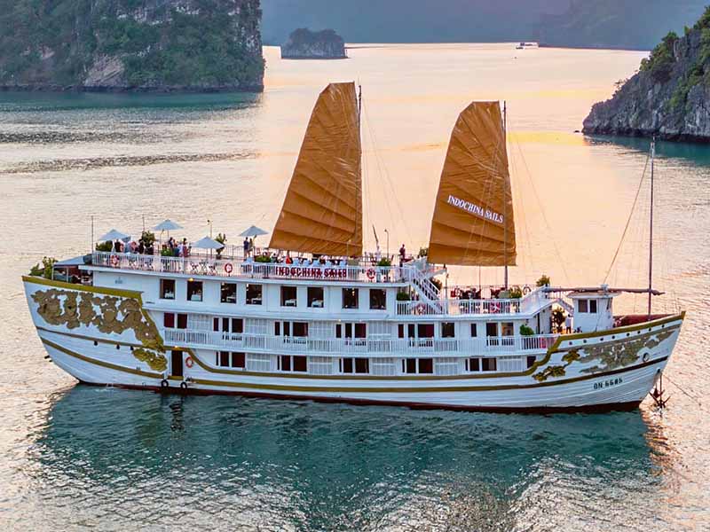 Indochina Sails Cruise - 2 Days 1 Night - Halong Bay