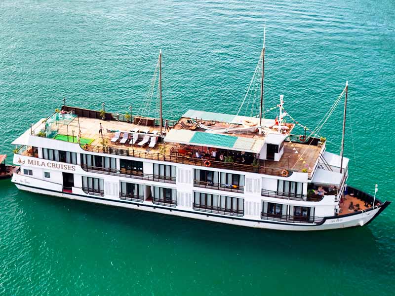 Mila Cruise - Embark on a Luxurious Adventure - 3 Days 2 Nights - Halong Bay & Lanha Bay