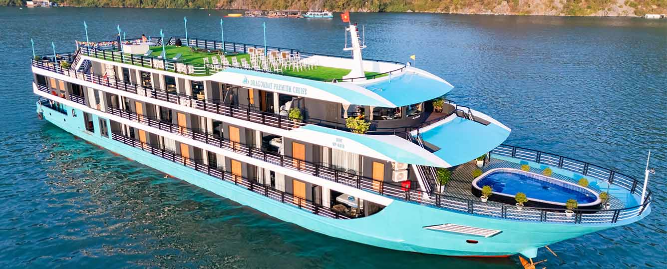 Dragon Bay Premium Cruise - 3 Days 2 Nights - Lan Ha Bay & Cat Ba Island