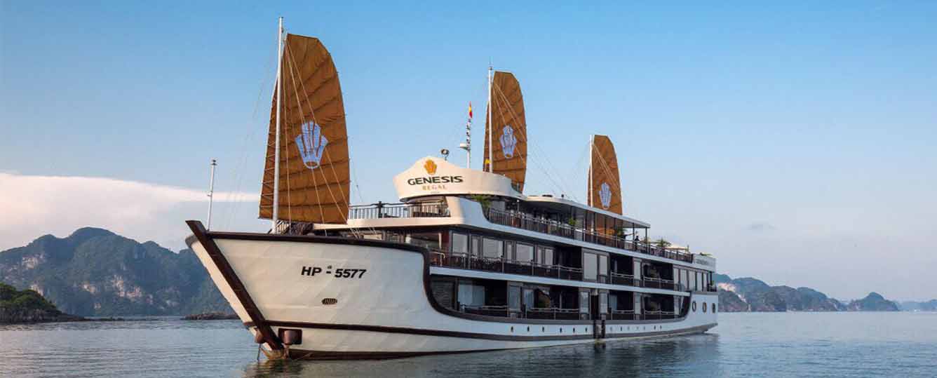 Genesis Regal Luxury Cruise - 3 Days 2 Nights - Halong Bay & Lan Ha Bay