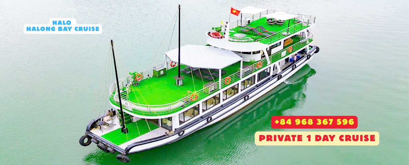 Halo Halong Bay Cruise - Private Day Tour - Create Your Stylist Experience (6-Hour Cruise) - THE BEST CHOICE.