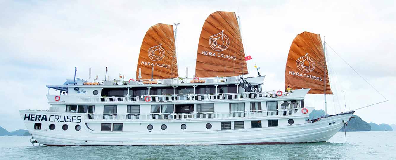Hera Grand Luxury Cruise - 3 Days 2 Nights - Halong Bay & Lanha Bay